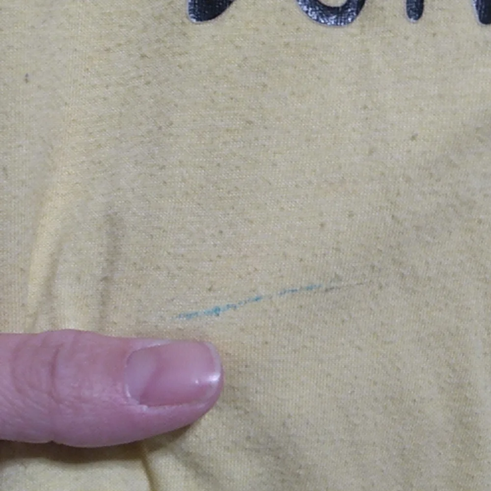 LAST DROP! Don't Be Salty Bella Canvas Tee Sz.M Made In USA Has Wash Wear - Picture 3 of 6